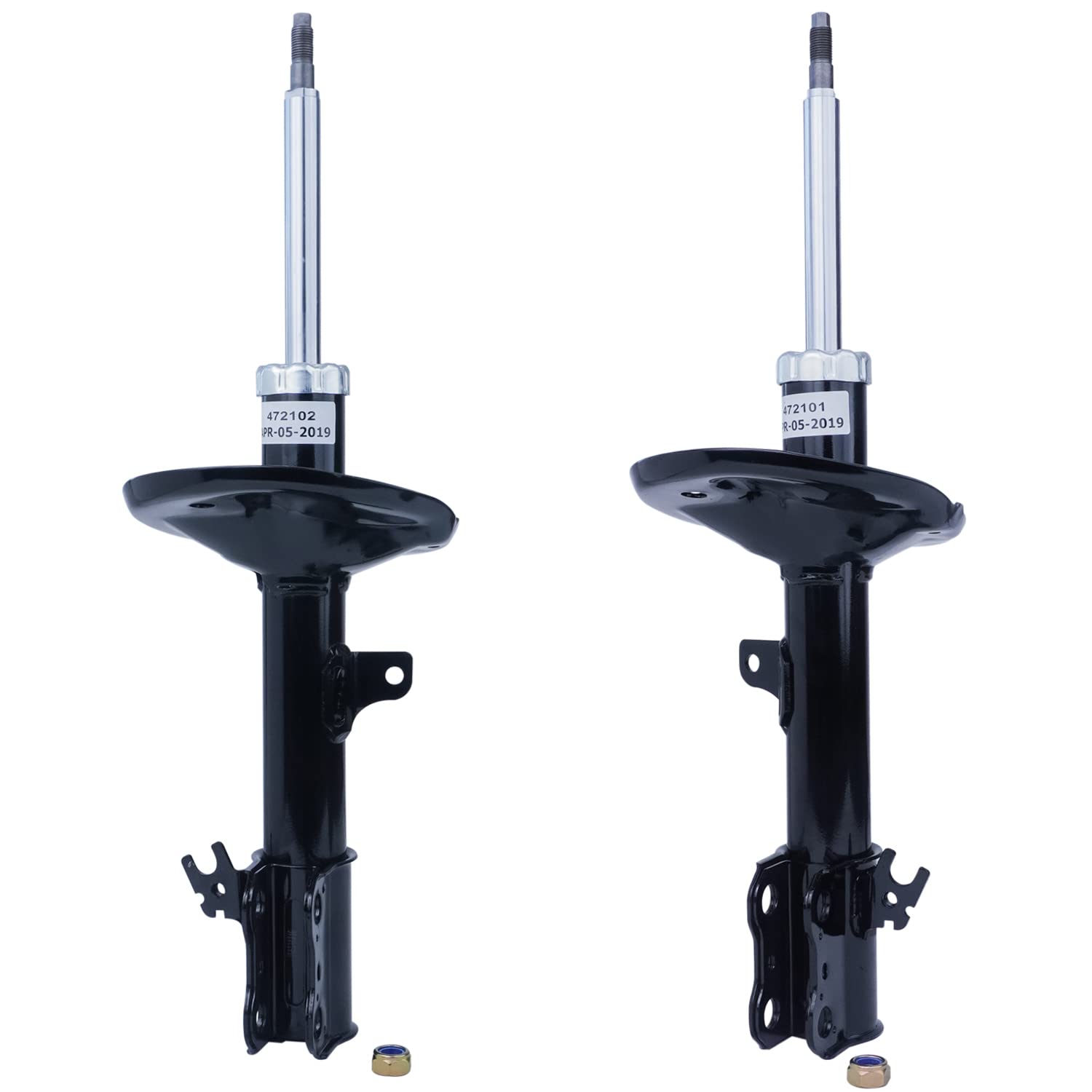 Detroit Axle - 2pc Front Shock Absorbers for 1999-2003 Lexus RX300