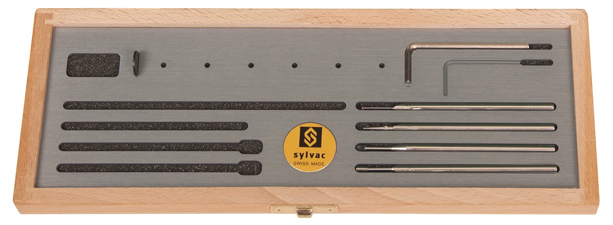 Fowler54-930-217-0 Basic Probe Set for Hi_Cal, Wood Case