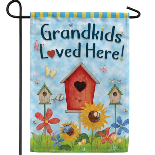 America Forever Grandkids Loved Here Flag