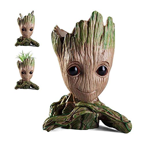ZYX Flowerpot, Galaxy Guard Groot Anime Image Appearance, Room Decoration For Family Children, Flower Pots, Children's Gifts Best Gift For Children