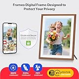 Frameo Digital Photo Frame-15Inch WiFi Large Digital Picture Frame with 32GB Memory, HD IPS Touch Screen Electronic Photo Frame, Auto-Rotation/Wall Mountable, Instant Sharing via Frameo App - Image 9