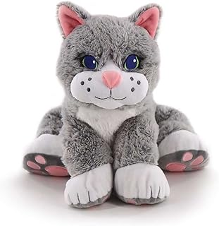 Roylco ChloÃ© The Comfort Cat, Weighted Stuffed Animal, 2.5 lbs, Support Toy, Soft Fur, Aromatherapy, Heat/Cool Pouch, Stuffed Animal for Children & Adults