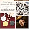 FaithHeart Norse Viking Thor's Hammer Talisman Necklace, Stainless Steel Men Vintage Original Jewelry Nordic Viking Vegvisir Mjolnir Compass Amulet Pendant (Gift Packaging), Stainless Steel #1