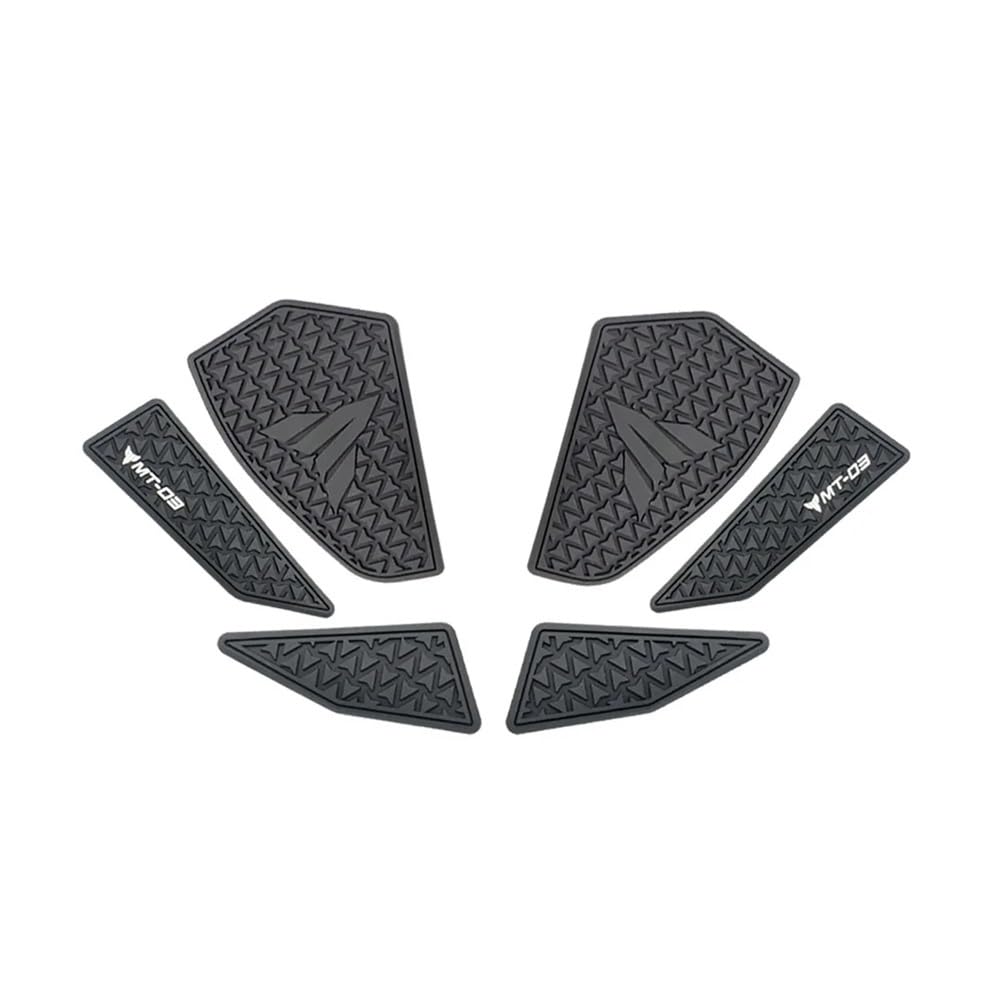 Motorcycle Fuel Tank Sticker for MT-03 MT-25 MT03 MT25 2020-2022 Motorcycle Fuel Tank Pad Tank Protection Stickers Knee Grip Traction Pads