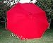 BELLRINO DECOR Replacement RED STRONG & THICK Umbrella Canopy for 10ft 8 Ribs Bright Red (Canopy Only)