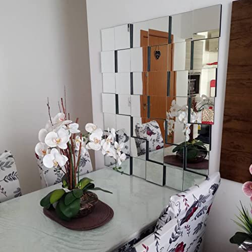 Espelhos de Vidro Decorativo 126cmx72cm Liverpool Com MDF