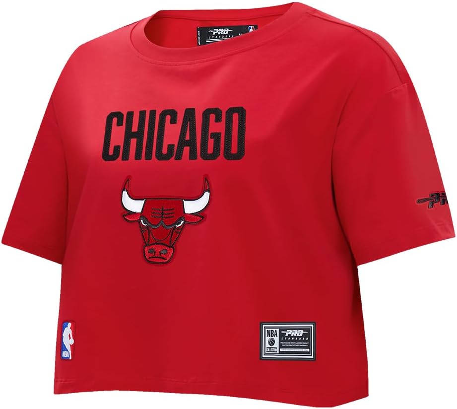 Pro Standard NBA Womens Womens NBA Modern Originals Cotton Short Sleeve Boxy Tee - Image 2