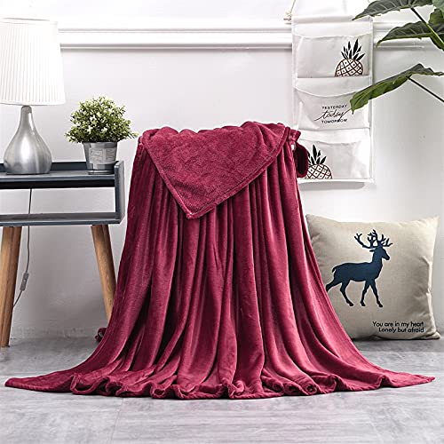 Couverture en molleton super doux lit de luxe 180x200cm