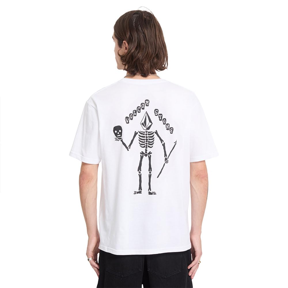 Volcom Camiseta De Manga Corta Felix Skull Basic L