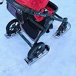 PremierSki Skis for Strollers - Fits Wheels 4" to 16"
