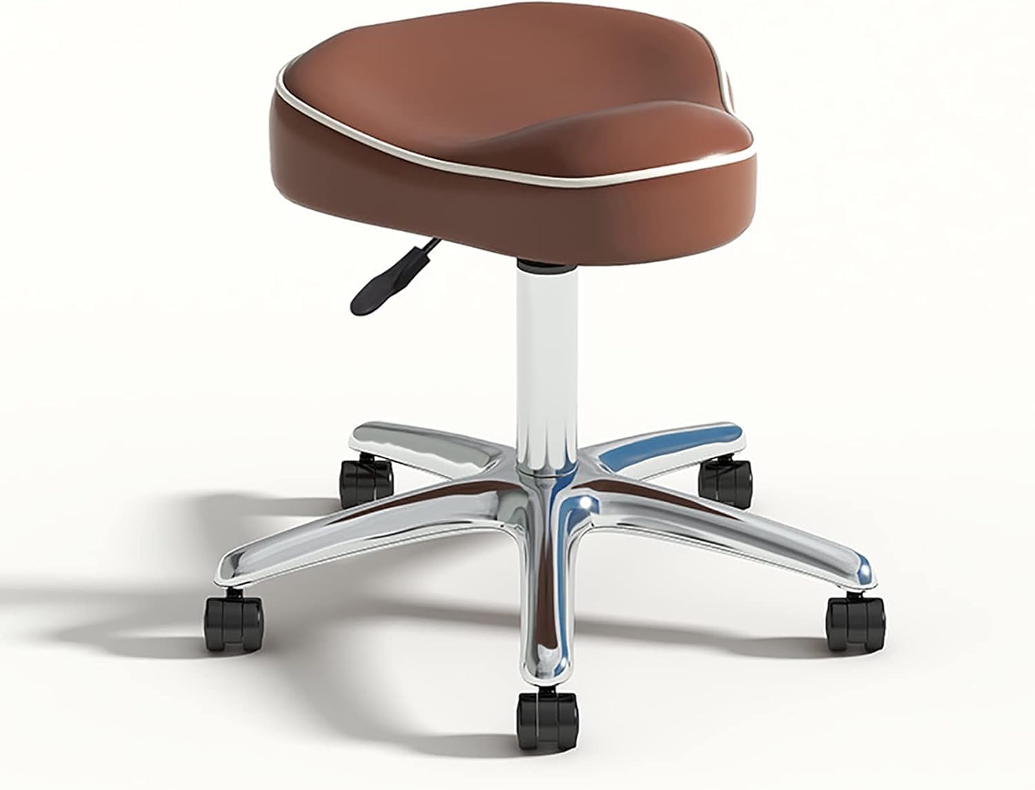 Chaise pivotante de massage de selle réglable hydraulique pour tatouage et cils B