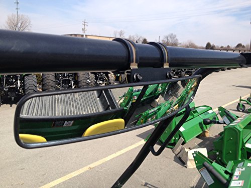 16.5" Extra Wide Panoramic Rear View Mirror For Round Roll Bar Units Polaris/John Deere Utv #TOP3