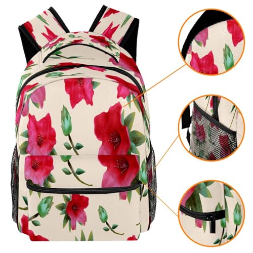 Sac à dos d'école ergonomique multicolore avec grand compartiment - 3