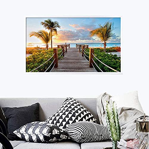 FMHCTN Elektrischer Heizlüfter- Wandmontiertes Wandbild HD- Gemäldeheizung,Energiesparend,Wandwarme Kohlekristallheizung Geeignet für Dekoration Wohnzimmer,Küche 1000W,A-7