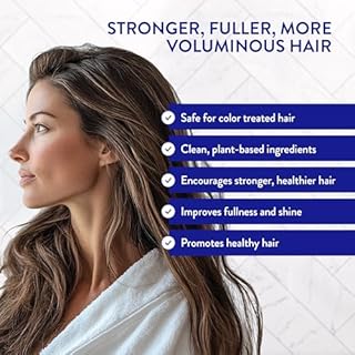 Routine Wellness Shampoo and Conditioner Set for Thinning Hair - Volumizing & Strengthening - Color Safe Shampoo for Hair Loss & Healthier Hair - Cucumber (Pack of 2)