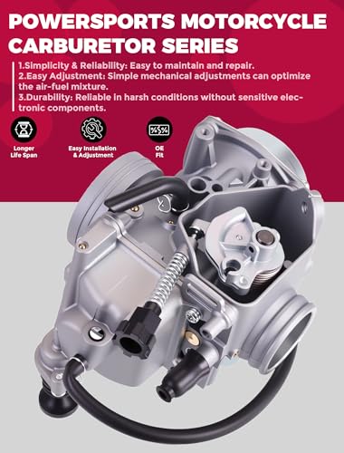 Image of Carburetor For Honda Fourtrax 300 TRX300 TRX300FW 1992-2000 /16100-HM5-850,16100-HM5-L01,16100-HC4-033,16100-HC4-013,16100-HC4-840,16100-HM5-671,16100-HM5-730,16100-HC4-750