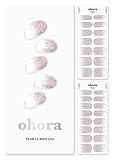 ohora Semi Cured Gel Nail Strips (N Basic Nails No.3) - Works with Any Nail Lamps, Salon-Quality,...