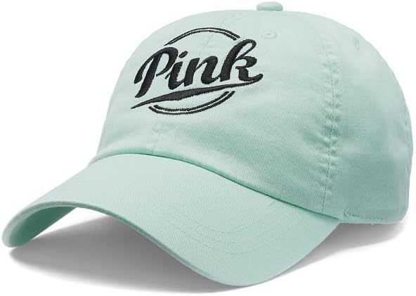 Victoria's Secret PINK Baseball Hat Cap Adjustable Seafoam