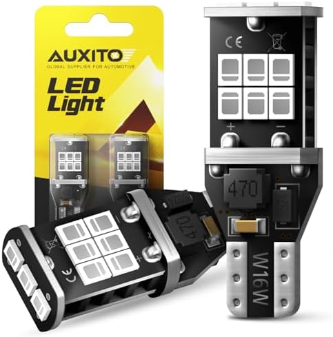 AUXITO 912 921 LED Bulb Red, Third Brake Center High Mount Stop L...
