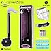 Otamatone Deluxe Electronic Musical Instrument for Adults Portable Synthesizer Digital Electric Music from Japan by Maywa Denki Cool Stuff Gifts, Monster (Violet) [English Manual]