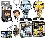 Únete al paquete Battle Star Wars New Hope Galaxy Fun 4 artículos paquete Mini calcomanías Yoda & Droid R2-D2