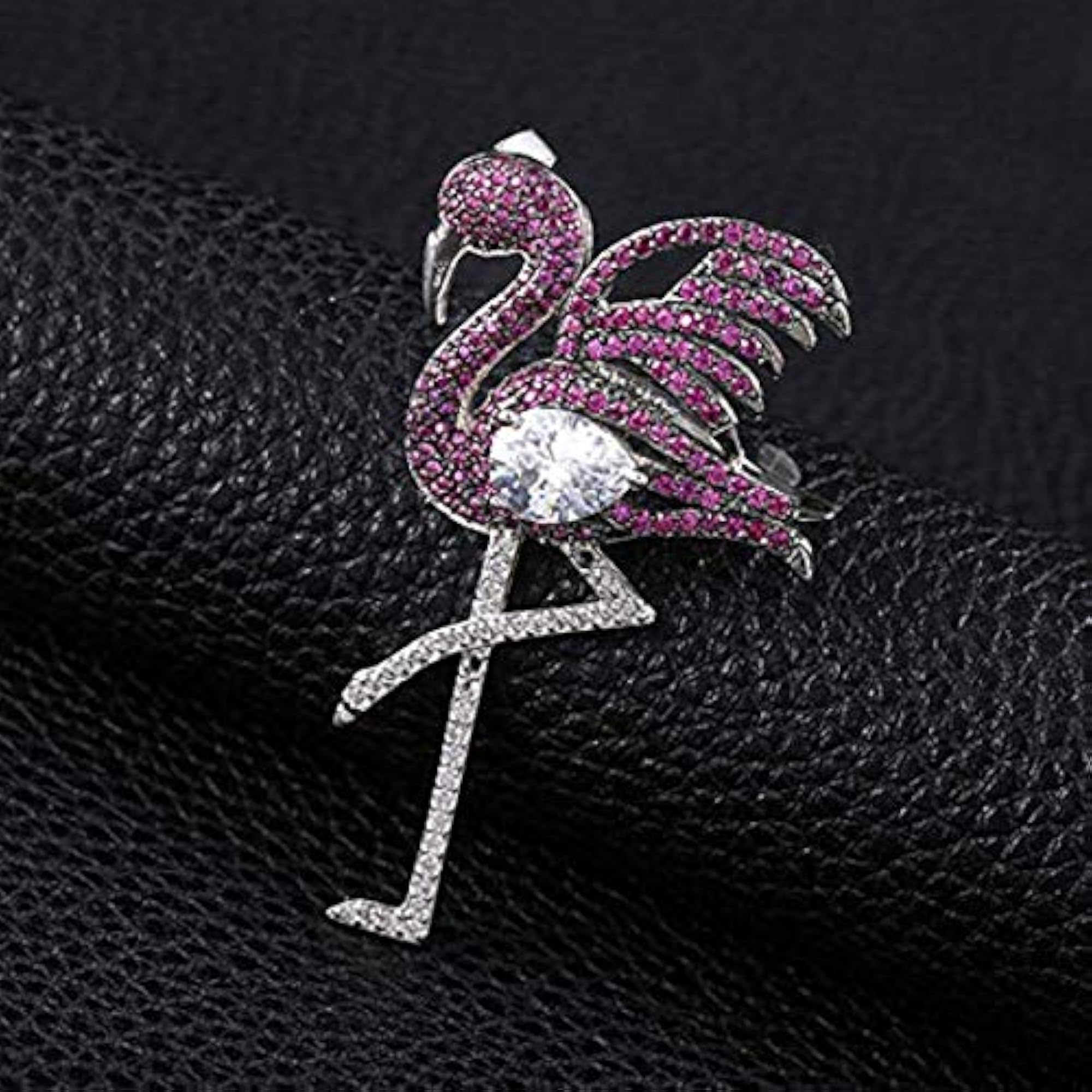 Floral Shape Plated Brooches for Women (Style 1)