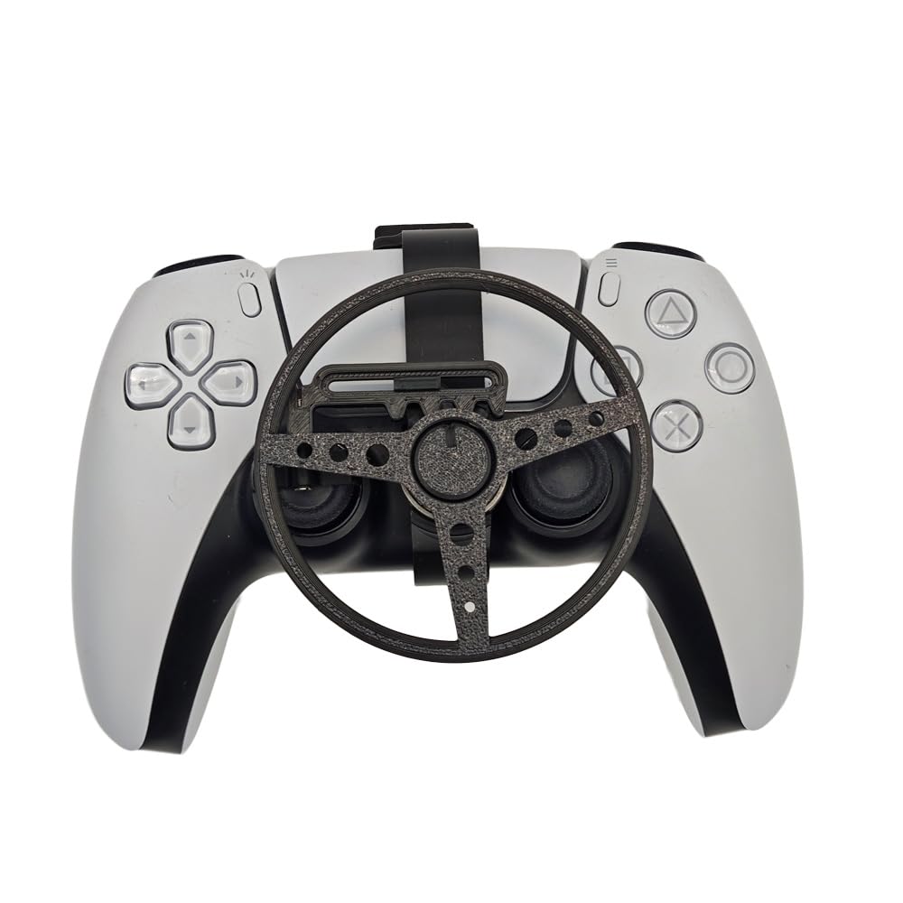 Genérico Mini Volante para PS5 y PS5 slim Game Controller, Accesorios de repuesto Add-on