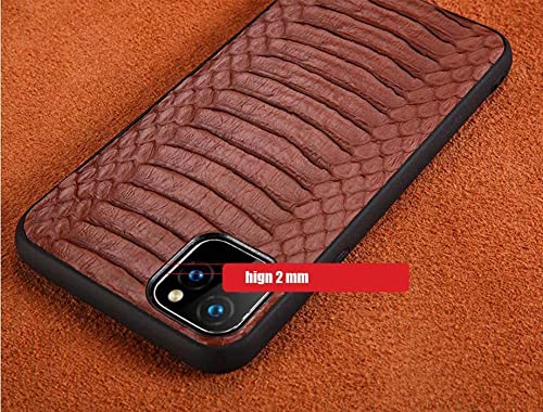 Coque iPhone 11 Pro Max en cuir fine pour le quotidien actif - 5