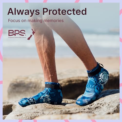 Image of BPS 'Aqua Series' 3mm Neoprene Water Socks for Sand, Beach, Soccer, Volleyball, Wetsuit Booties