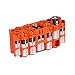 Storacell by Powerpax A9 Multi-Pack Battery Storage Caddy, Orange, Holds 13 Various Batteries (Not Included)
