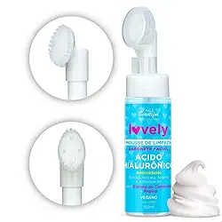 Sabonete Facial Mousse Espuma de Limpeza Ácido Hialurônico Face Beautiful Vegano 150ml