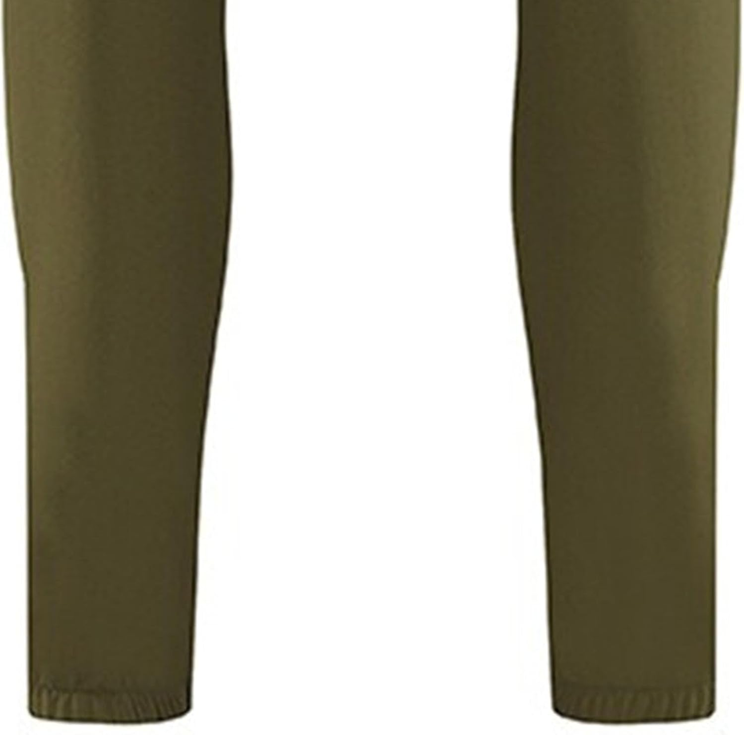 Men's Stretch Lightweight Tapered Pants Loose Fit Elastic Waist Drawstring Pants Solid Cargo Athletic Trousers