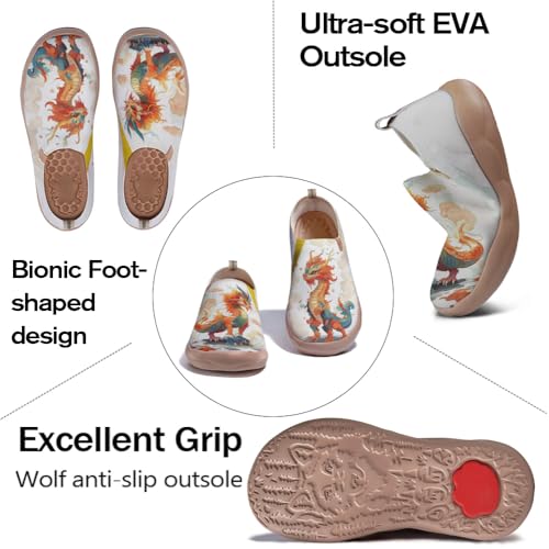 Men's Art Design Travel Shoes Slip On Casual Loafers Stylish Lightweight Comfort Fashion Sneaker4