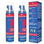 Dog Corrector Spray for Dogs, 70ml Pet Instructor Spray Dog Trainer, Safe Humane & Effective Stop Barking, Jumping Up, Food Stealing, Dog Fights & Attacks, Help Stop Unnecessary Dog Behaviour (2 Pack)