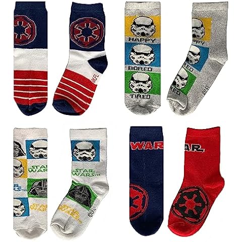 Disney Star Wars Kids Socks Pack of 4 Cover