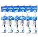 Uni-ball Ballpoint Pen Blue Ink Refills(UMR85N.33), 0.5mm, for Signo 207 Retractable Pen(UMN-207-05) ,× 6 Pack/total 6 pcs (Japan Import) [Komainu-Dou Original Package]