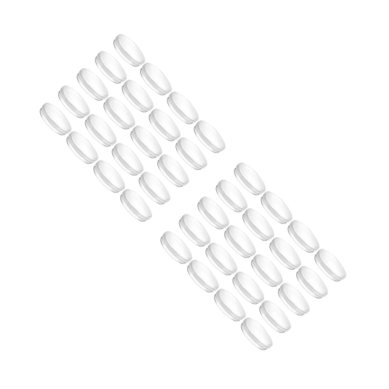 ABOOFAN 30Pcs Set Plastic Petri Dish Set Transparent Culture Dishes for Science Projects for Microbiology Studies
