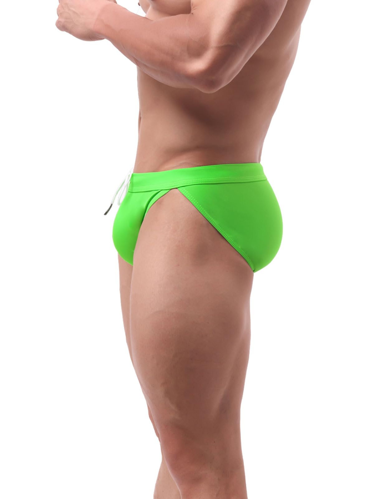 Summer Code Bañador Hombre Slip Ropa de Baño Transpirable con Relleno Extraíble Secado Rápido