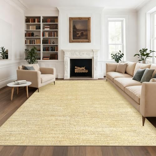 GarveeHome tapis 8x10 chambre rayé minimaliste moderne