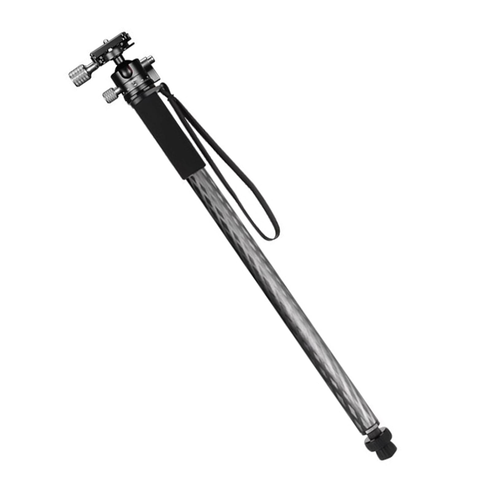 Fotografia monopiede portatile 4 sezioni lunghezza regolabile per viaggio con 10 kg di carico funzionale come bastone da trekking supporto fotocamera professionale