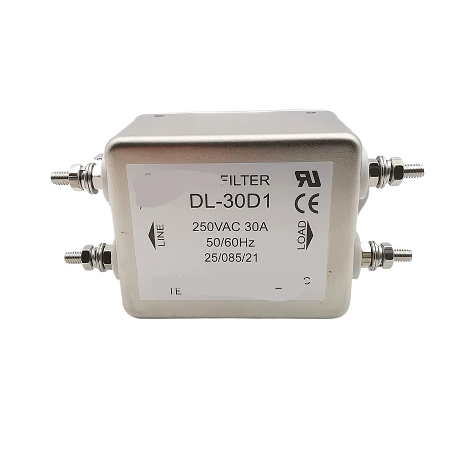 Filtro de potencia CC monofásico DL-40F1 de 40A para fuentes conmutadas