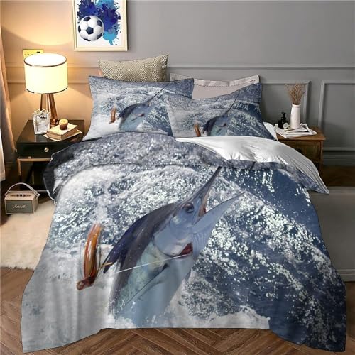 Housse de couette cascade magique 3D microfibre Super King - 6