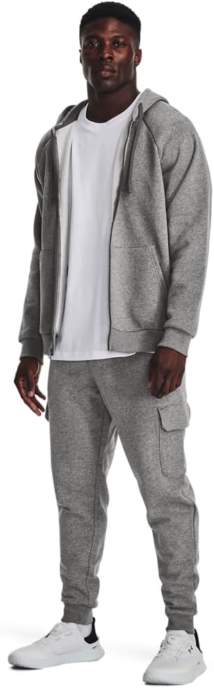 Under Armour Mens Rival Fleece Cargo Jogger - Image 4