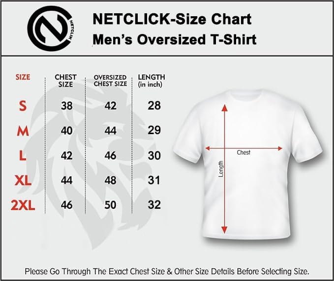 NETCLICK® Printed Men's Polycotton Relax Fit Round Neck Half Sleeve T-Shirt for Casual & Gym Wear 4 NETCLICK® Printed Men's Polycotton Relax Fit Round Neck Half Sleeve T-Shirt for Casual & Gym Wear - Image 4