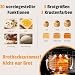 Karinear Brotbackautomat ohne Loch im Brot 20 Programme