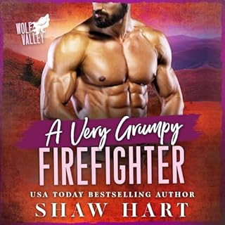 A Very Grumpy Firefighter Audiolibro Por Shaw Hart arte de portada