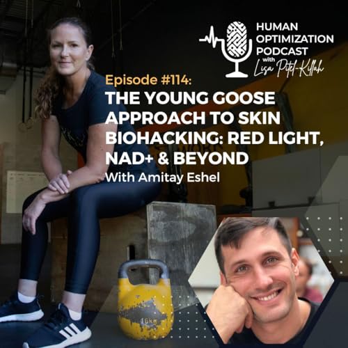 The Young Goose Approach to Skin Biohacking: Red Light, NAD+ & Beyond With Amitay Eshel Podcast Por  arte de portada