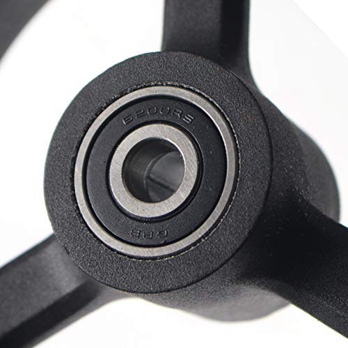 Ruote per Scooter elettriche 200x60 Gomme Solide per Scooter Gomme antideflagranti Non gonfiabili da 8 Pollici e mozzo/cerchione 200 * 60