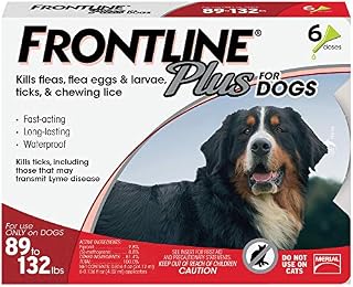 Frontline Plus for Dogs Extra Large Dog (89 to 132 pounds) Flea