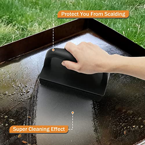 Griddle Cleaning Kit For Blackstone, Flat Top Grill Cleaning Kit With Grill Stone, Griddle Scraper & Griddle Brush Easy To Remove Stain #TOP3